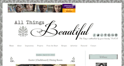 Desktop Screenshot of janis-allthingsbeautiful.com
